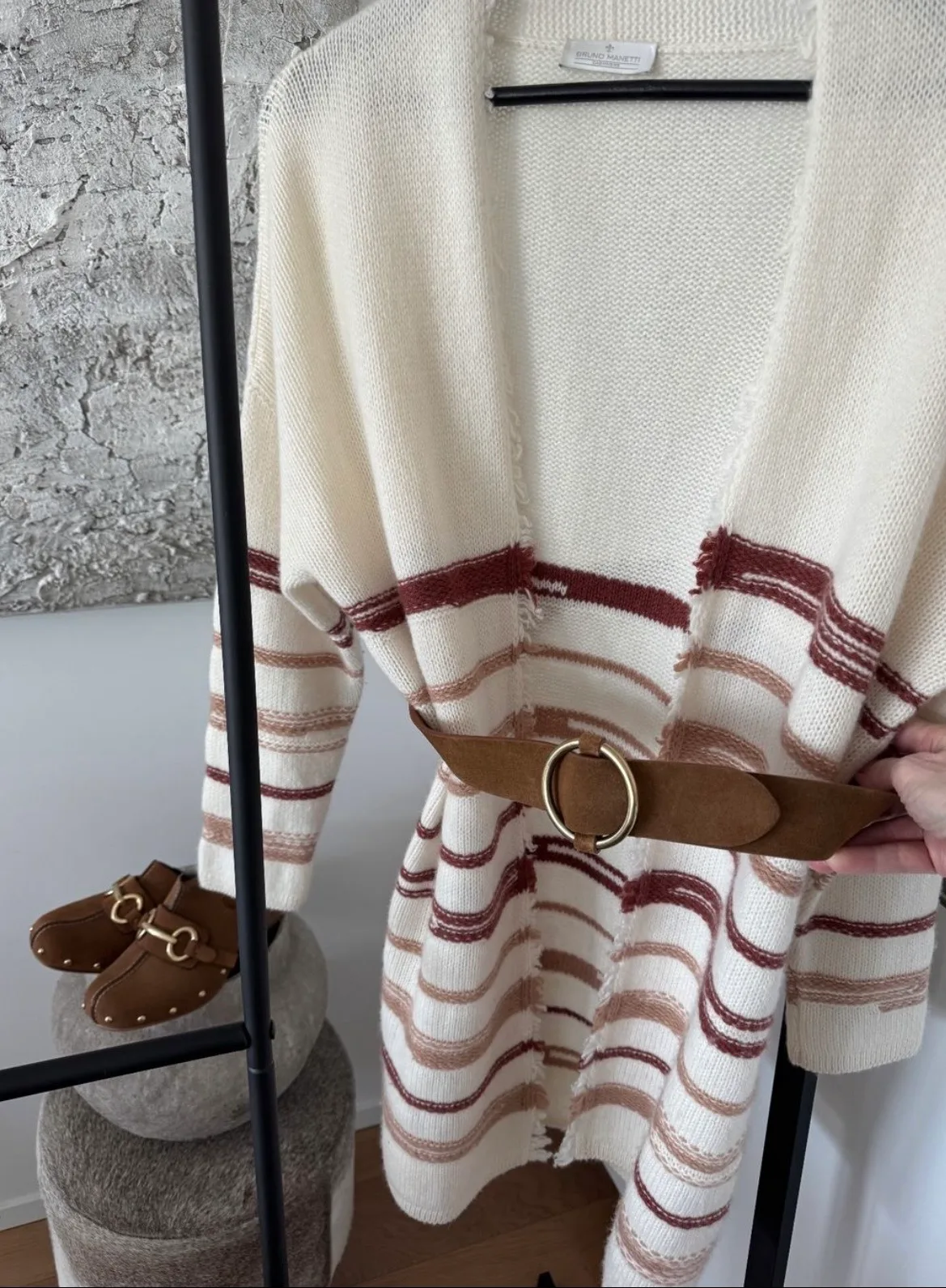 NEU - Bruno Manetti Cashmere Cardigan – IT 40-DE 36