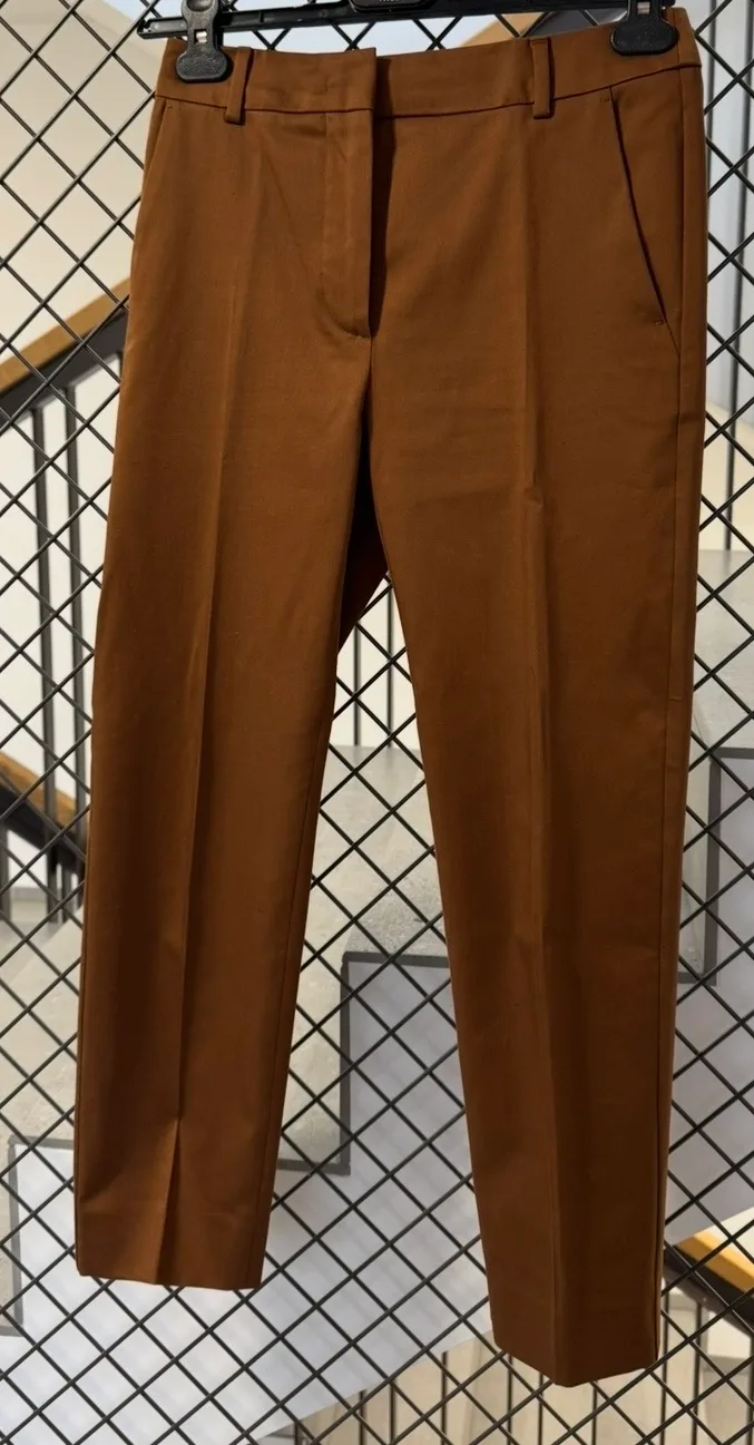 NEU - Max Mara Hose Cognac – Gr. 32 / IT 36