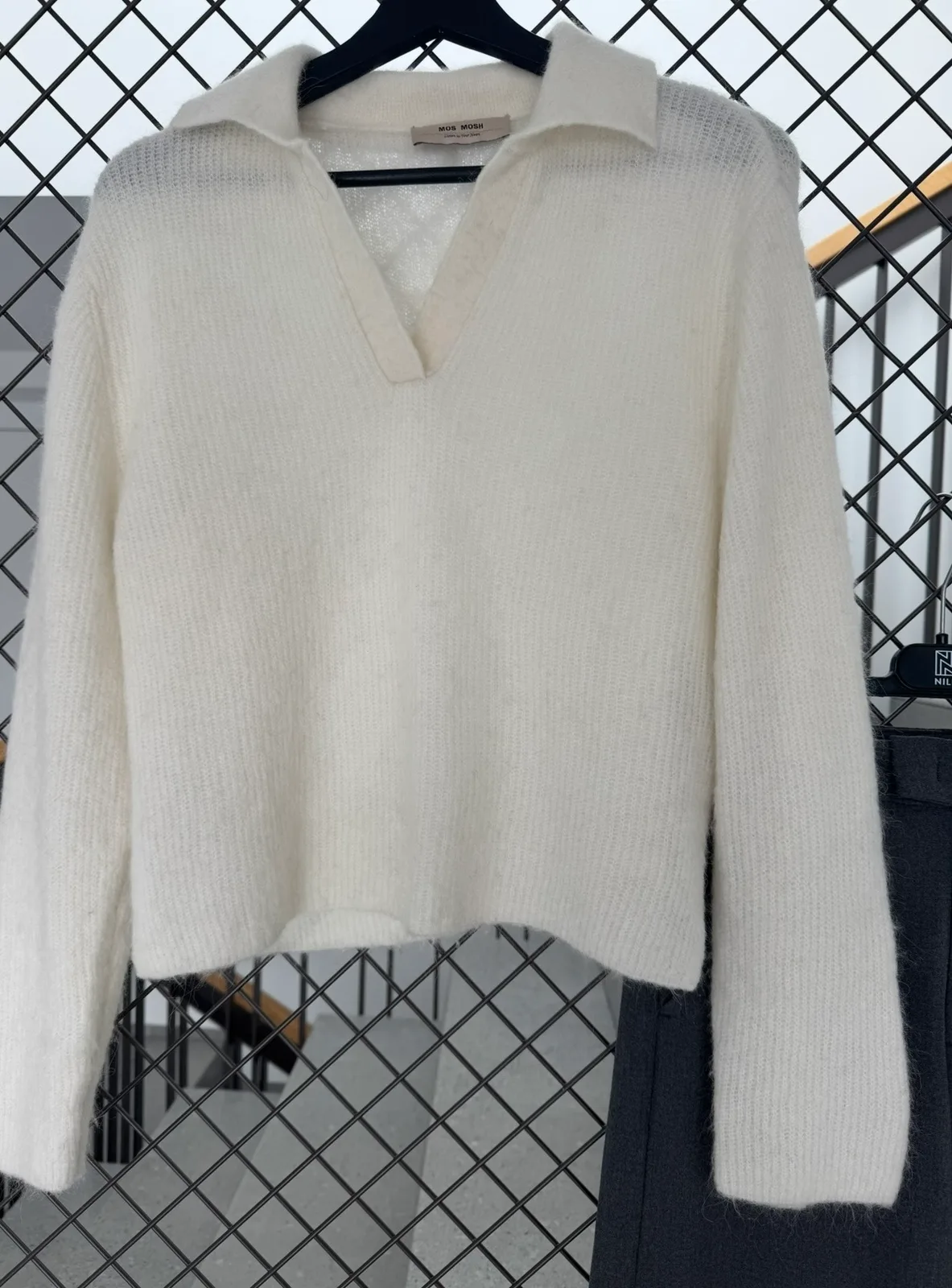 MOS MOSH Strickpullover – Offwhite – XS