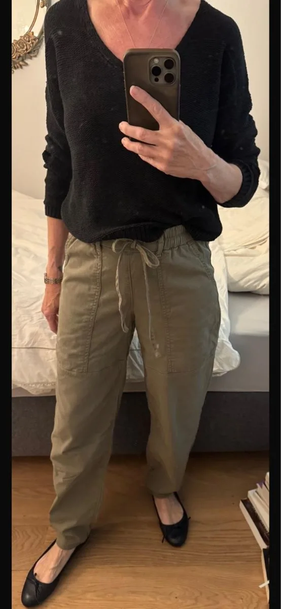 MOS MOSH MMMaison Ayi Pant – Olive/Khaki – Gr. XS